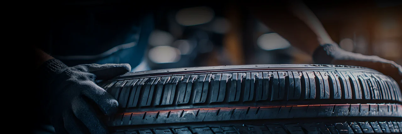 Montering av däck hos Däck i Halmstad